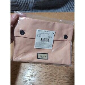Gucci beauty pouch blush pink